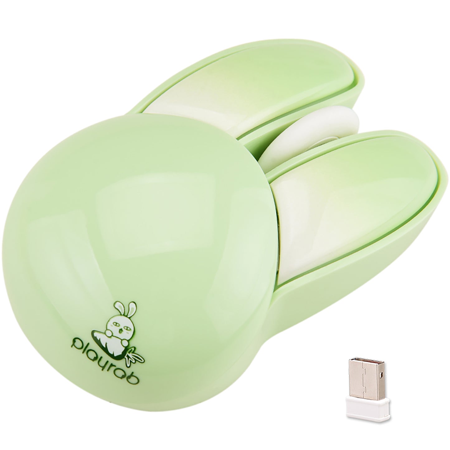 Cute Bunny Wireless Mouse, Lightweight Silent Kids Mouse