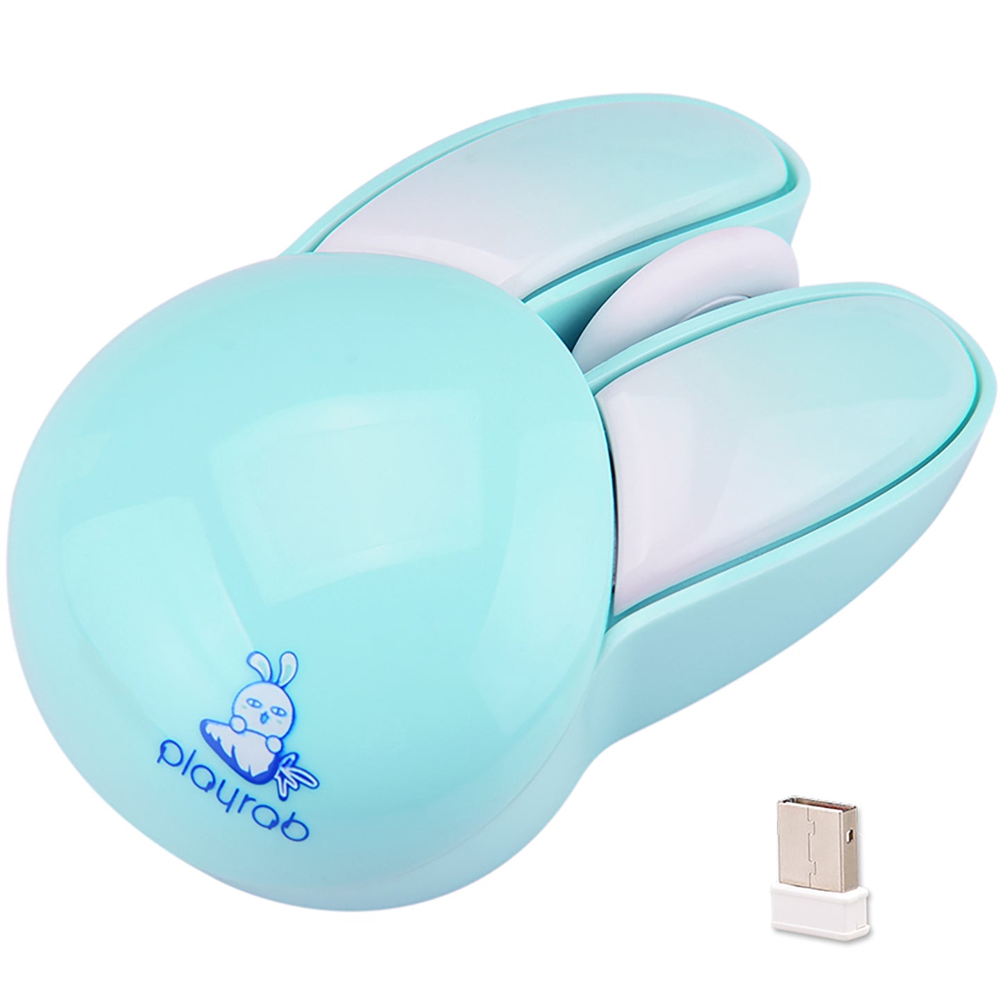 Cute Bunny Wireless Mouse, Lightweight Silent Kids Mouse