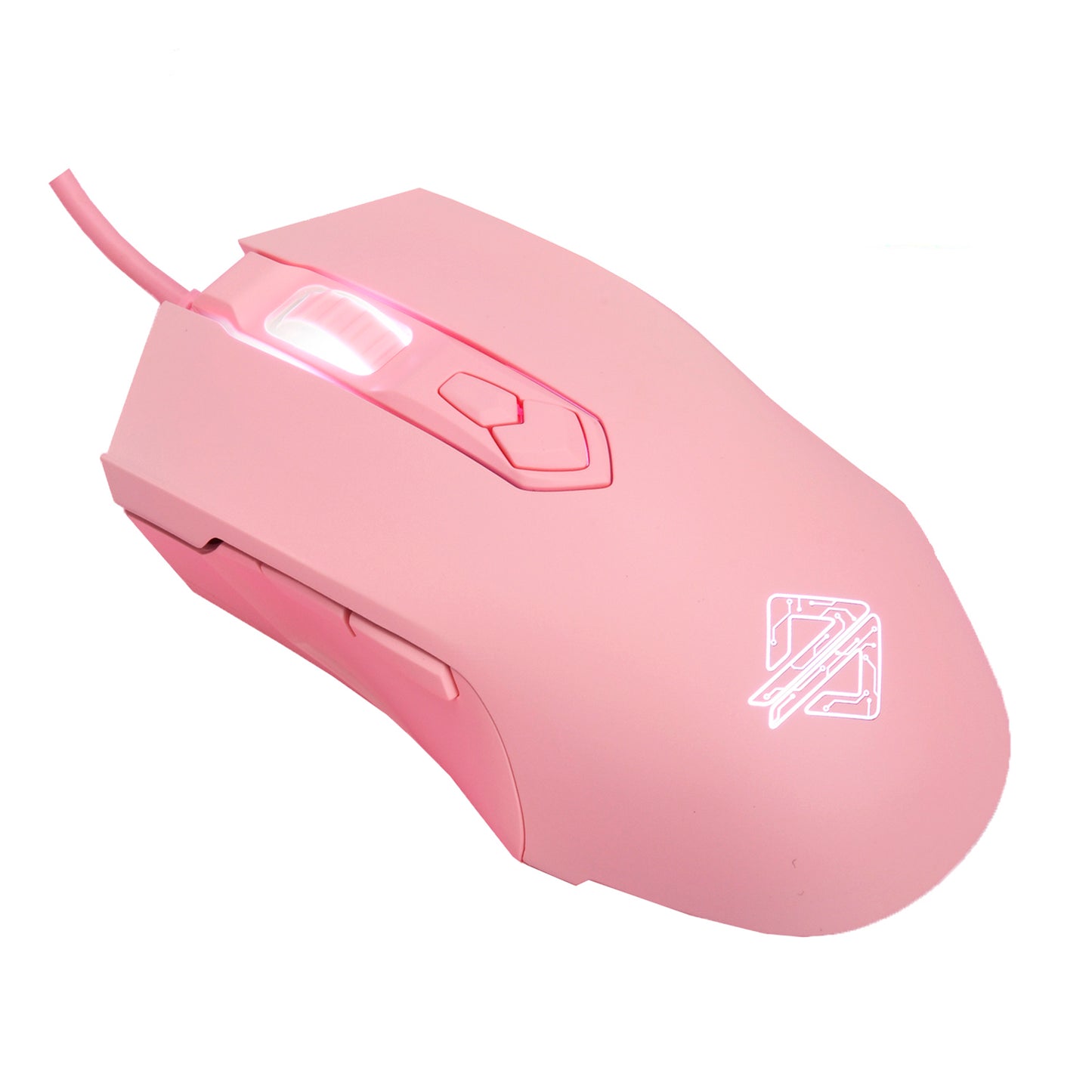 RGB Wired Gaming Mouse, Aesthetic Girls Mouse