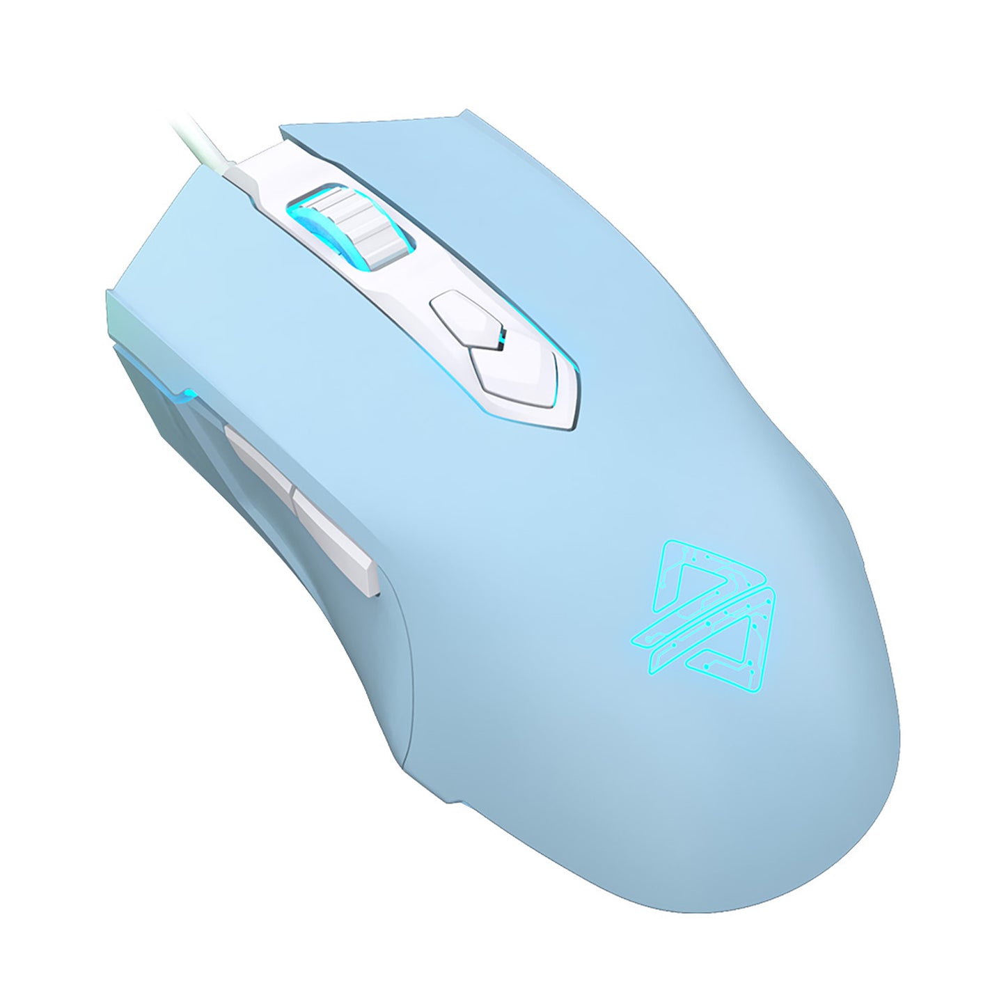 RGB Wired Gaming Mouse, Aesthetic Girls Mouse
