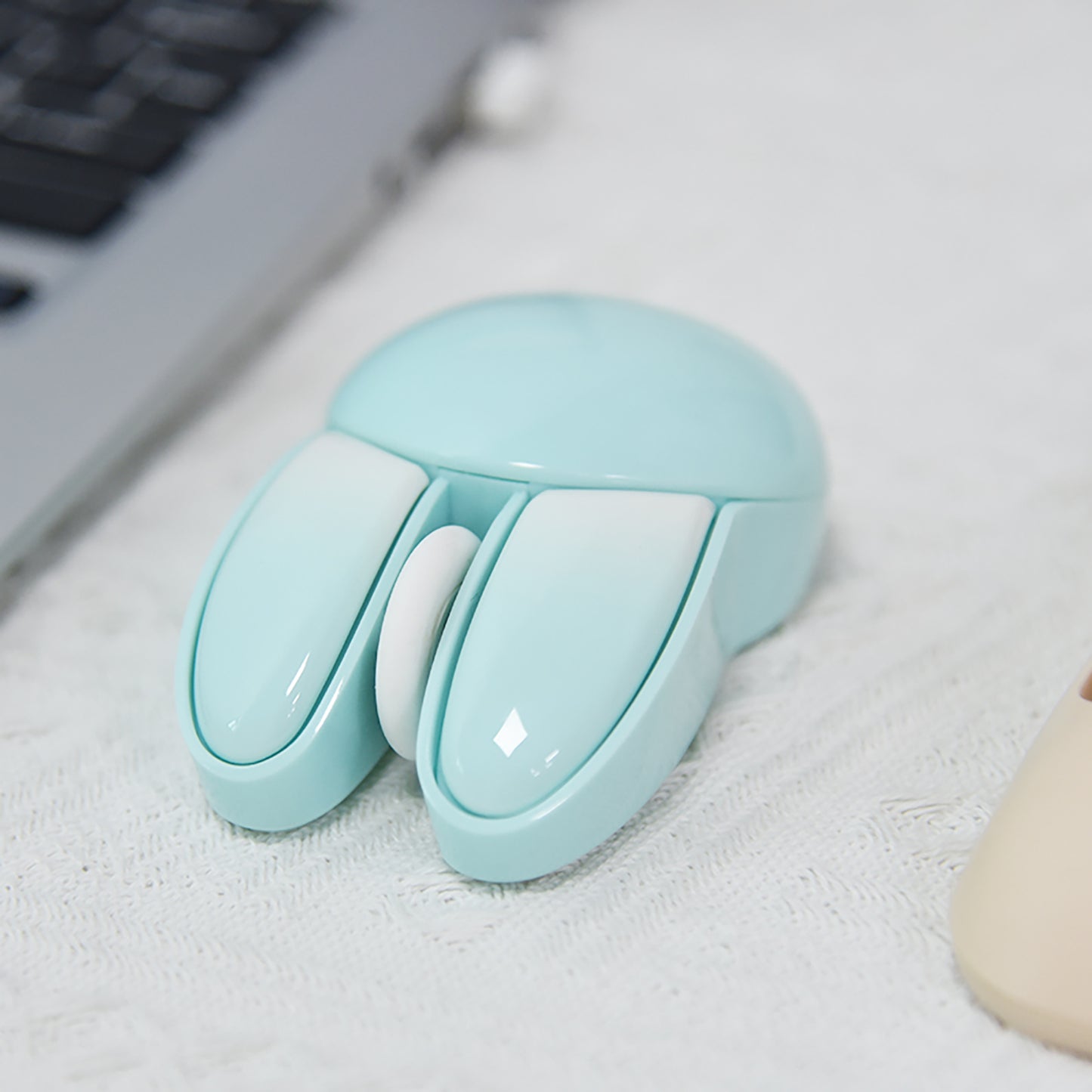 Cute Bunny Wireless Mouse, Lightweight Silent Kids Mouse