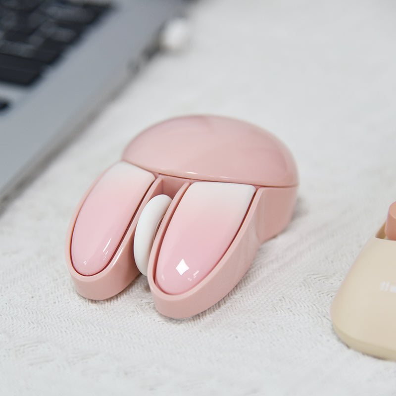 Cute Bunny Wireless Mouse, Lightweight Silent Kids Mouse