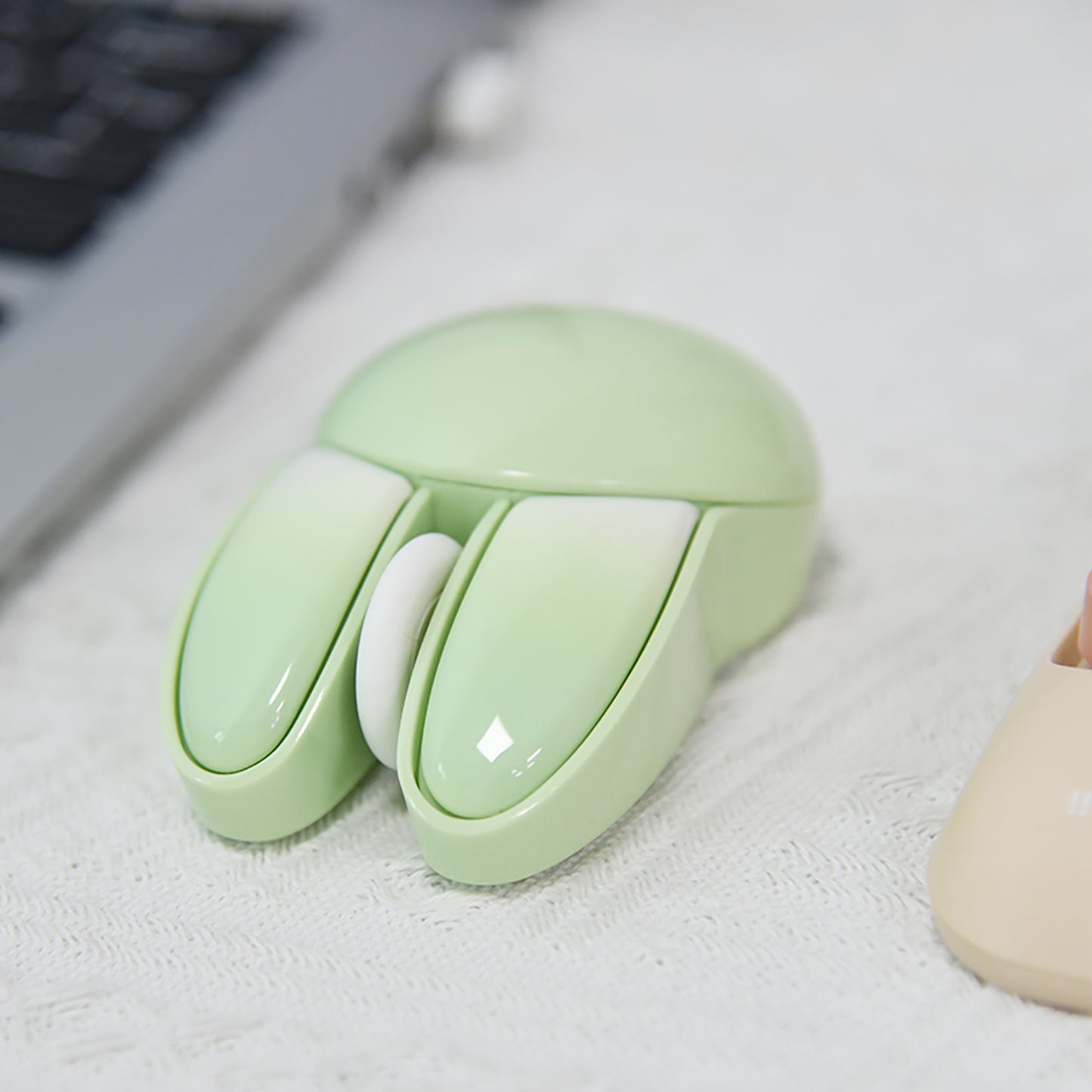 Cute Bunny Wireless Mouse, Lightweight Silent Kids Mouse