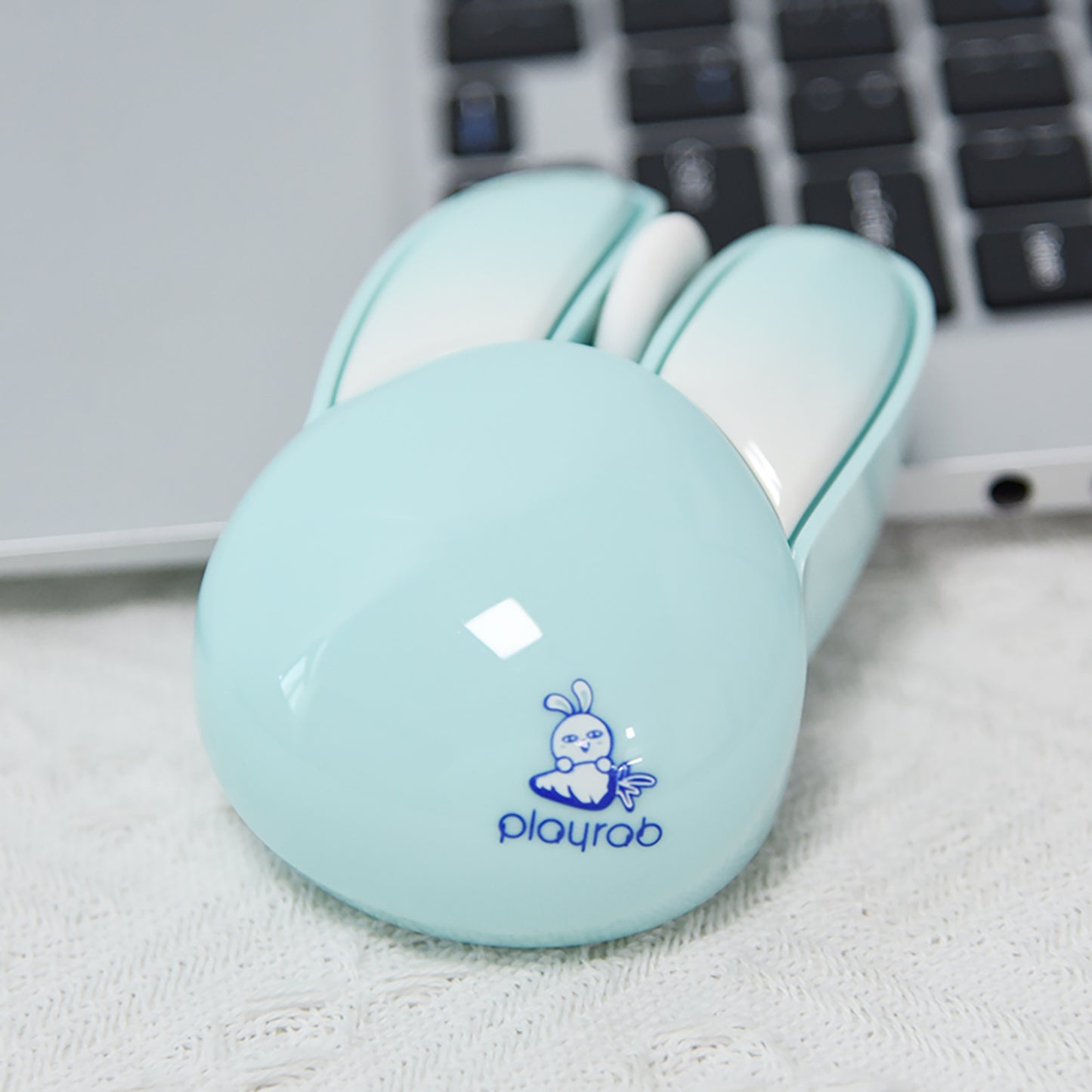 Cute Bunny Wireless Mouse, Lightweight Silent Kids Mouse