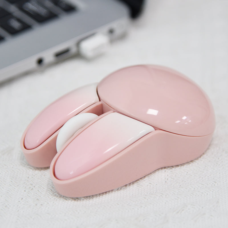 Cute Bunny Wireless Mouse, Lightweight Silent Kids Mouse