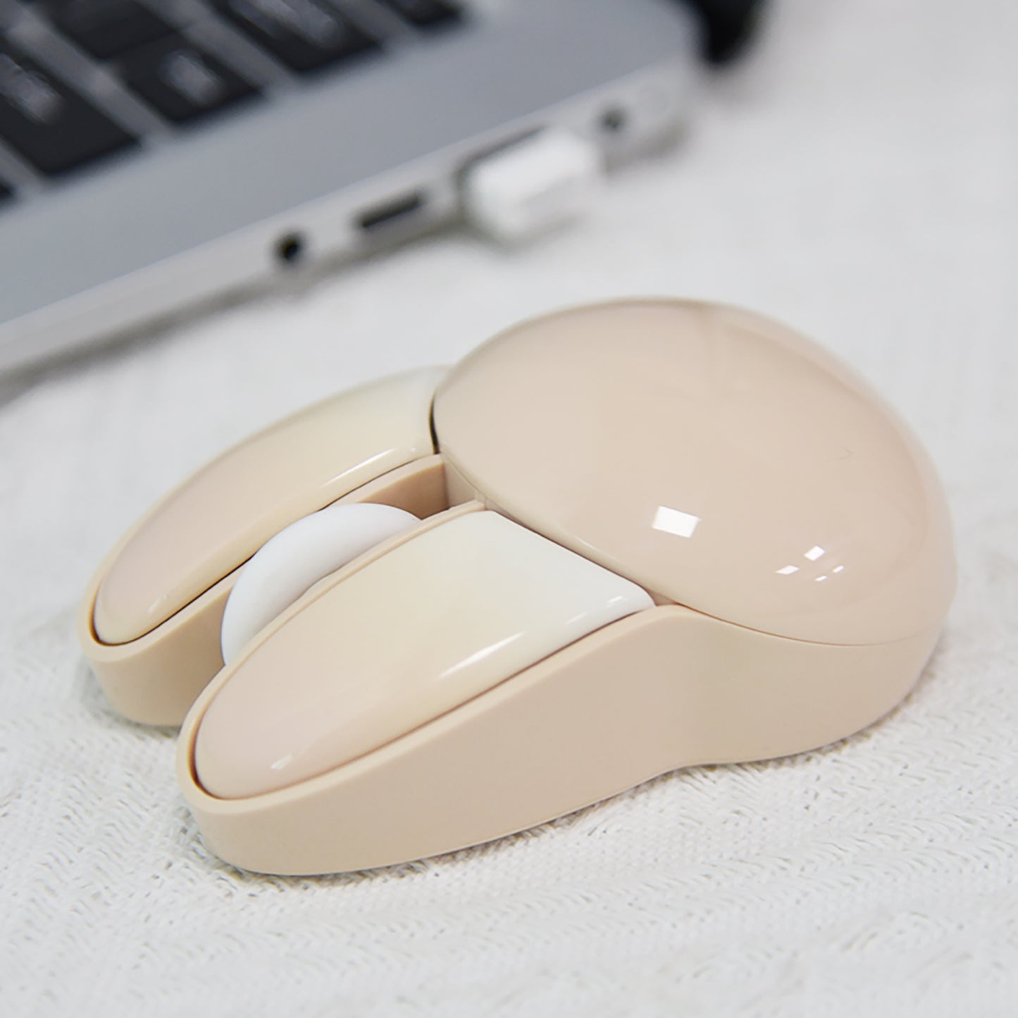 Cute Bunny Wireless Mouse, Lightweight Silent Kids Mouse