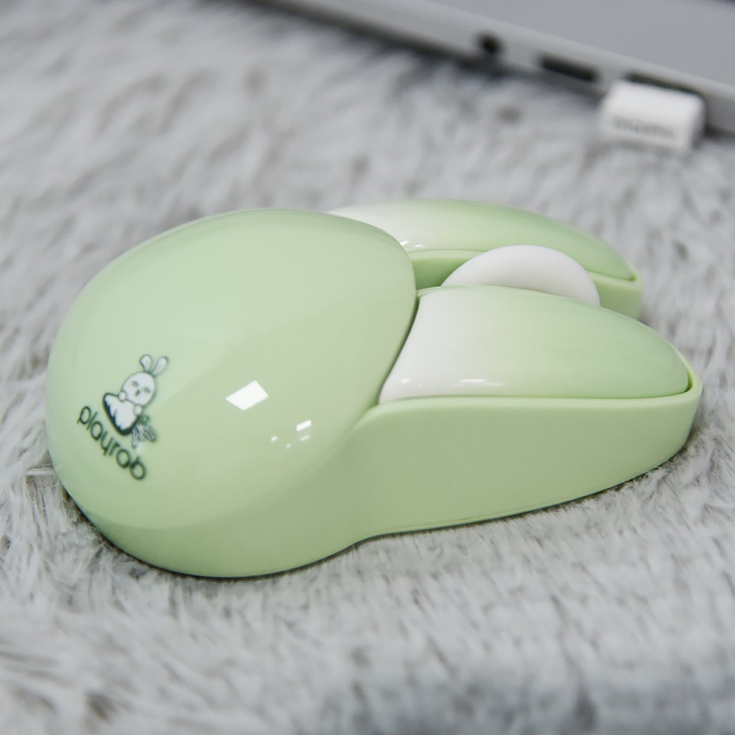 Cute Bunny Wireless Mouse, Lightweight Silent Kids Mouse