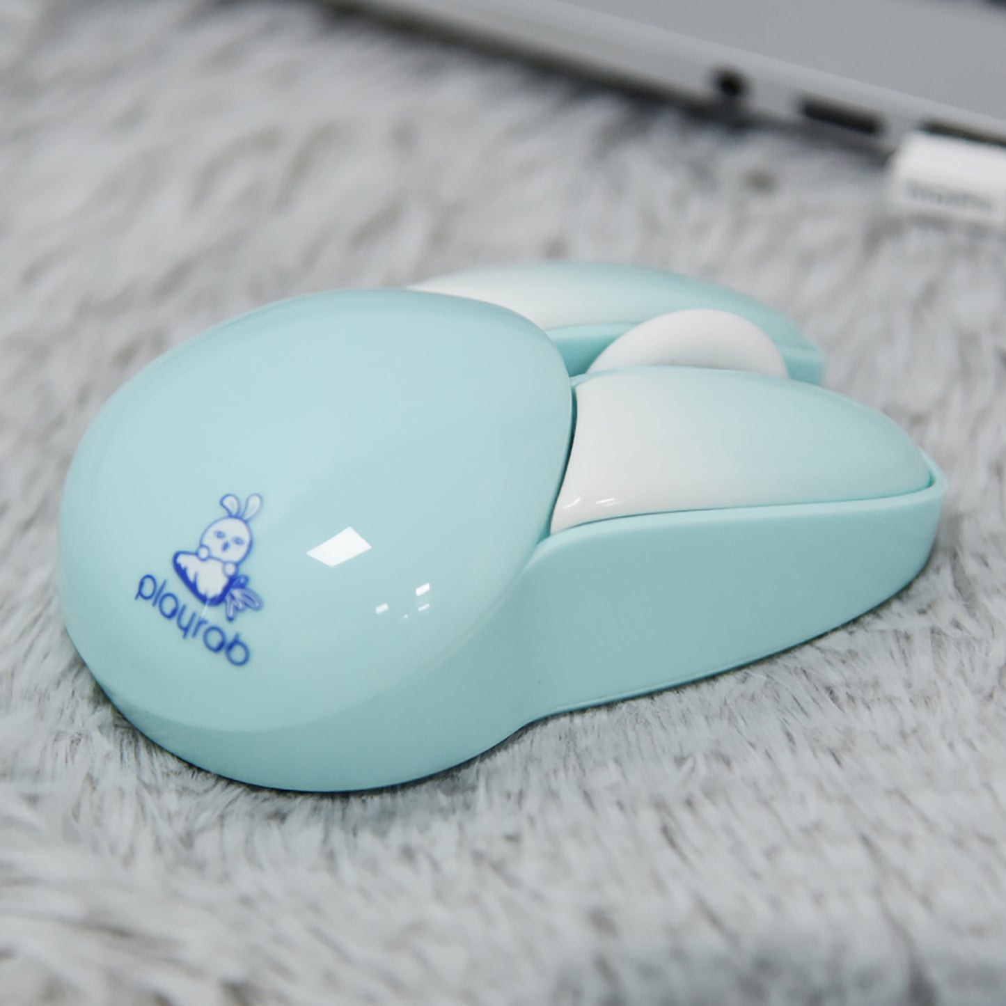 Cute Bunny Wireless Mouse, Lightweight Silent Kids Mouse