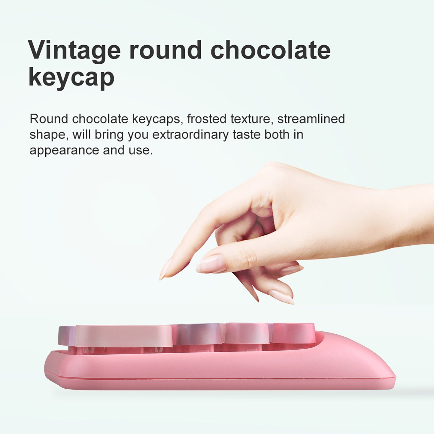 Colorful Wireless Numeric Keypad, Cute Bubble Numpad