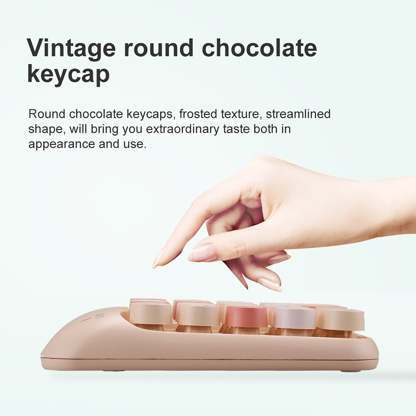 Colorful Wireless Numeric Keypad, Cute Bubble Numpad