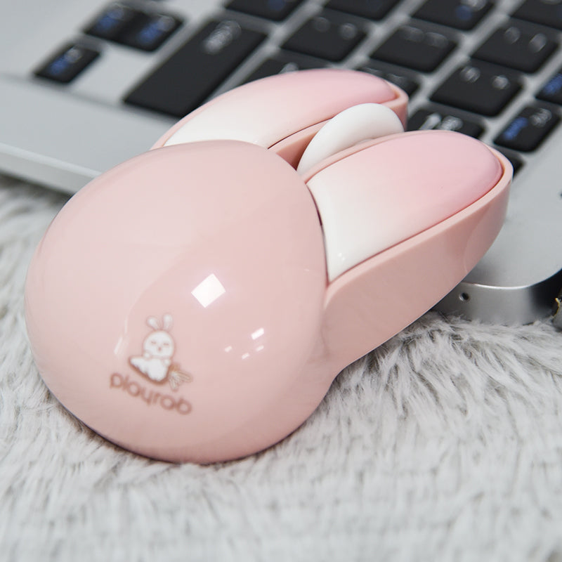 Cute Bunny Wireless Mouse, Lightweight Silent Kids Mouse