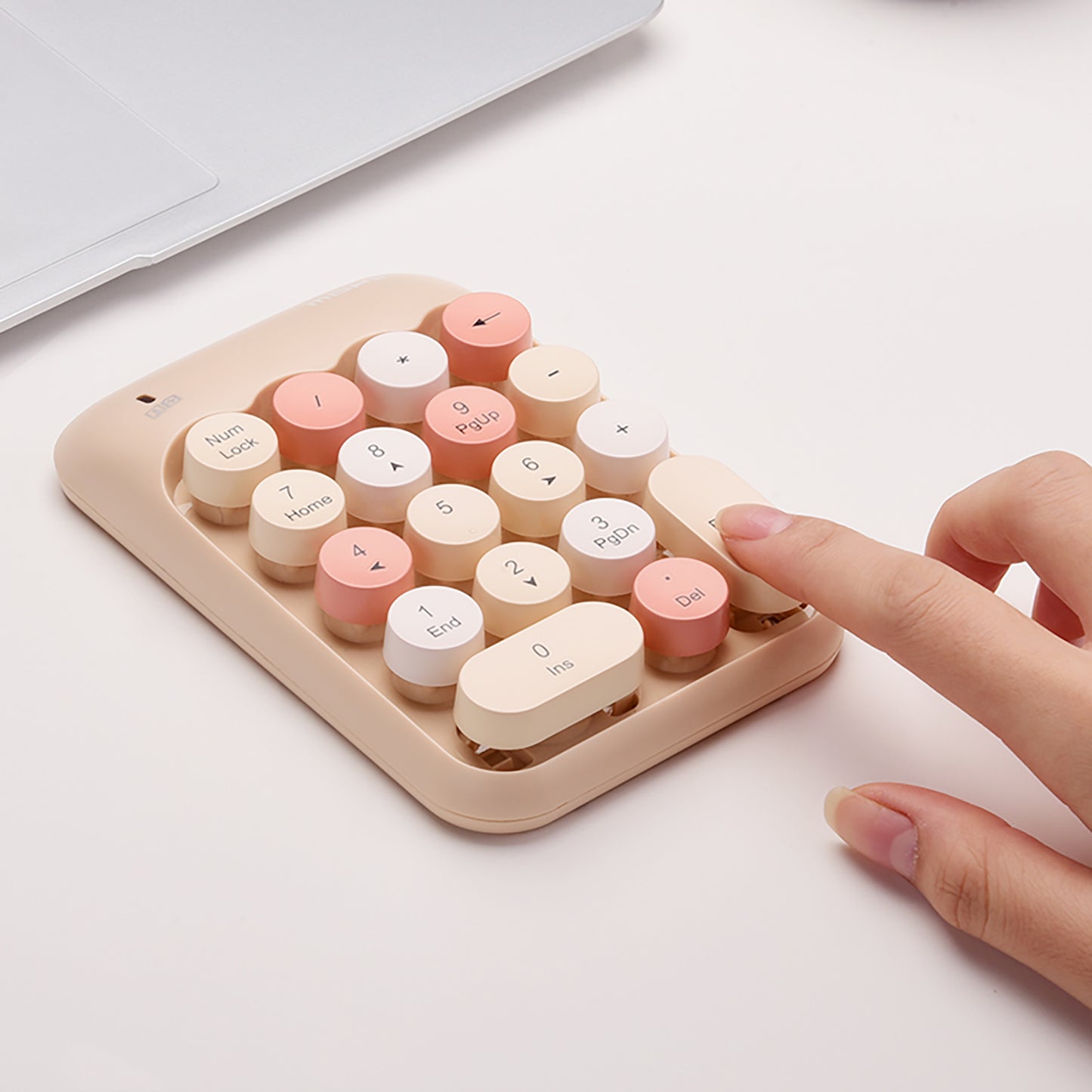 Colorful Wireless Numeric Keypad, Cute Bubble Numpad