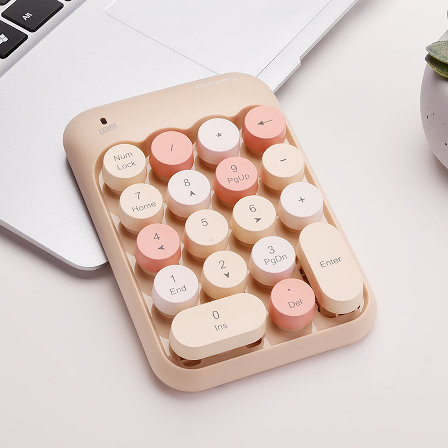 Colorful Wireless Numeric Keypad, Cute Bubble Numpad