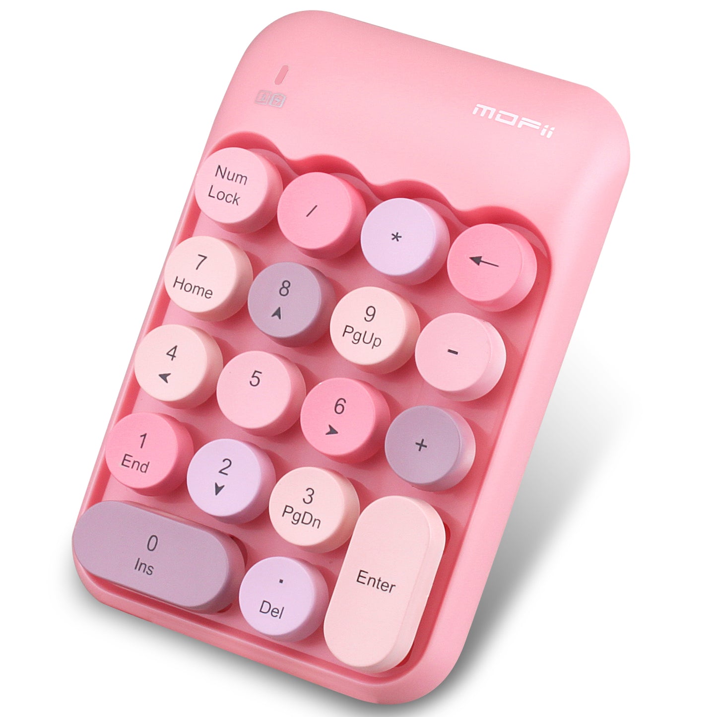 Colorful Wireless Numeric Keypad, Cute Bubble Numpad
