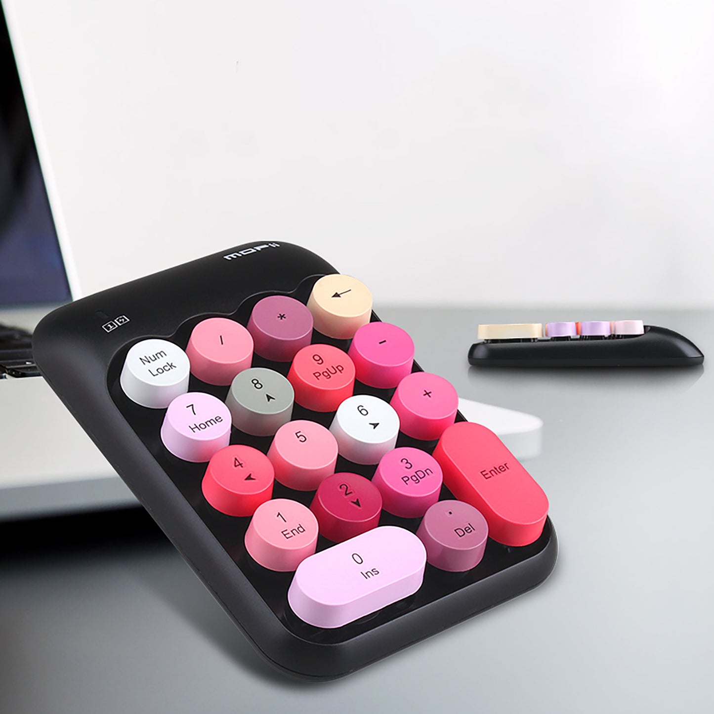 Colorful Wireless Numeric Keypad, Cute Bubble Numpad