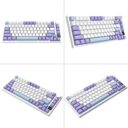 AJAZZ AK820 Pro 75% Gasket RGB Wireless Mechanical Keyboard with TFT Screen and Volume knob